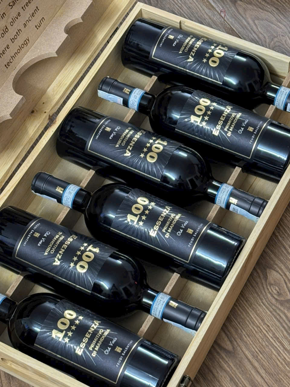 Rượu Vang 100 Essenza Primitivo di Manduria 2 Rượu Vang 100 Essenza Primitivo di Manduria