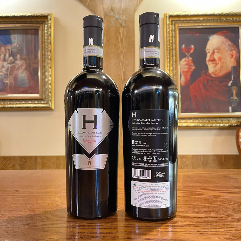 Rượu Vang H Negroamaro Del Salento 2 Rượu Vang H Negroamaro Del Salento