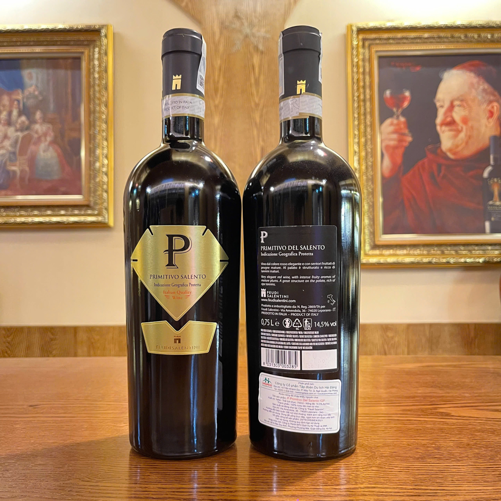Rượu Vang P Primitivo Del Salento 3 Rượu Vang P Primitivo Del Salento