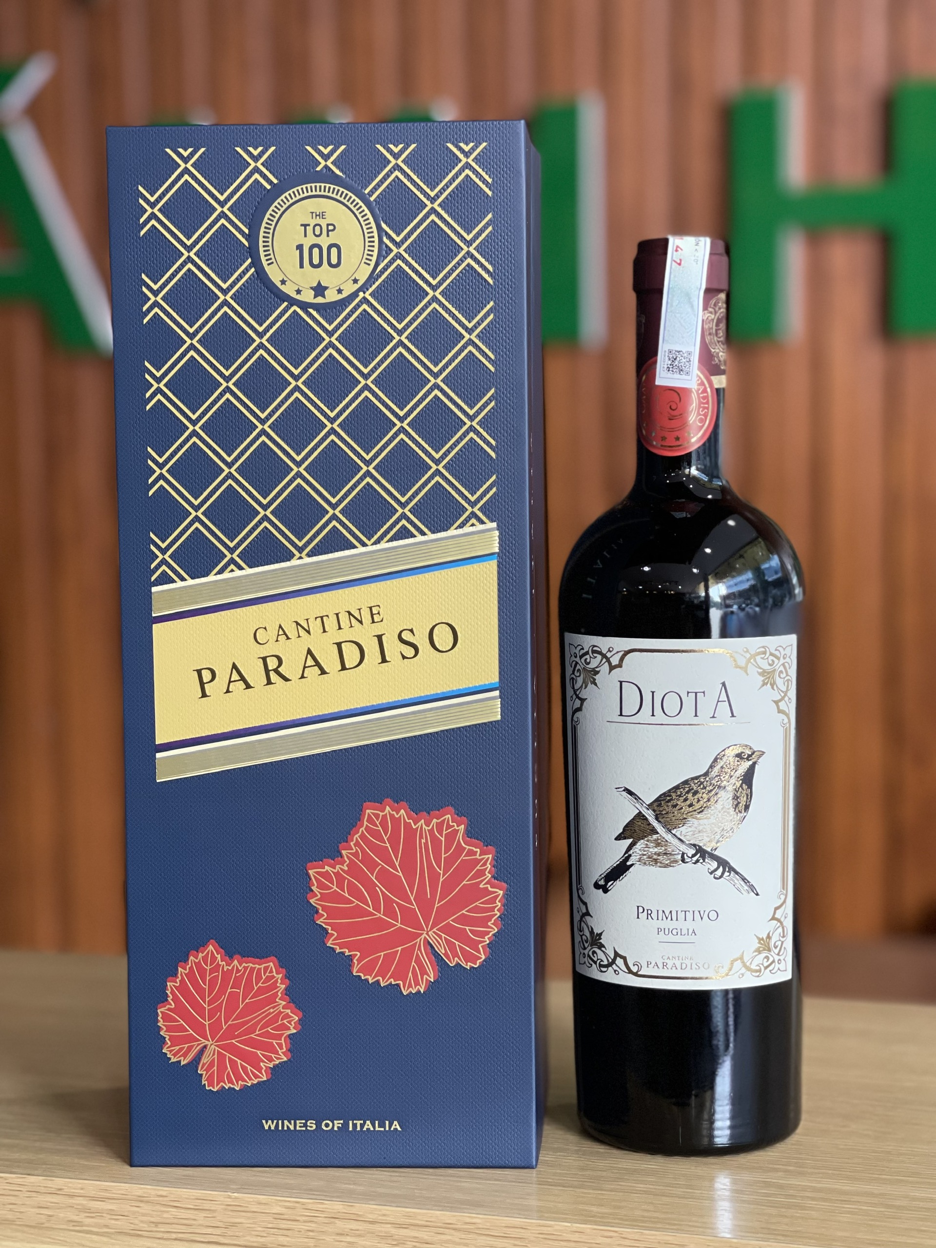 Rượu Vang Diota Primitivo 1 Rượu Vang Diota Primitivo