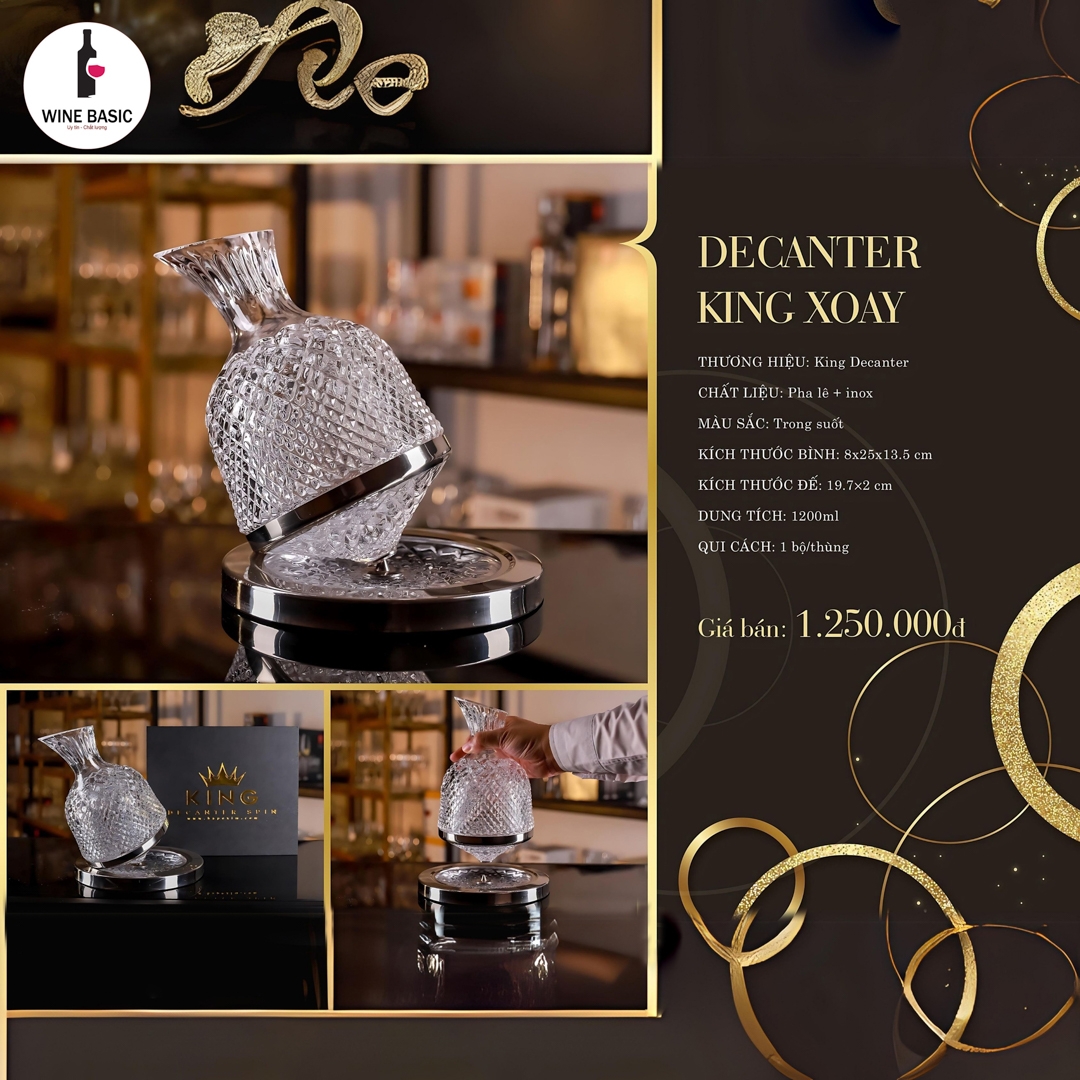 Decanter King Xoay 3 Decanter King Xoay