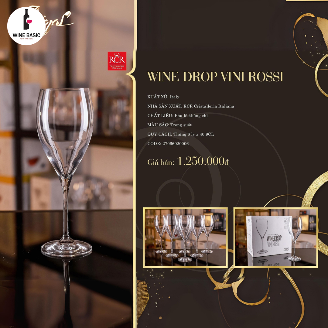 Ly Vang Wine Drop Vini Rossi