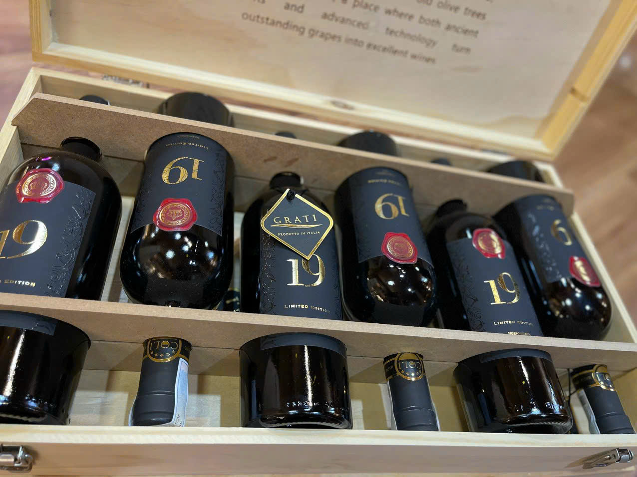 Rượu Vang 19 Limited Edition Negroamaro IGP