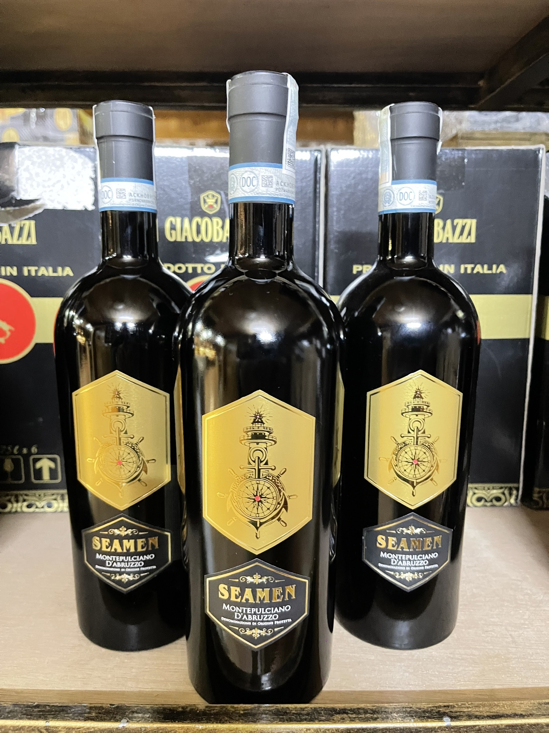 Rượu Vang Seamen Montepulciano D'Abruzzo 1 Rượu Vang Seamen Montepulciano D'Abruzzo