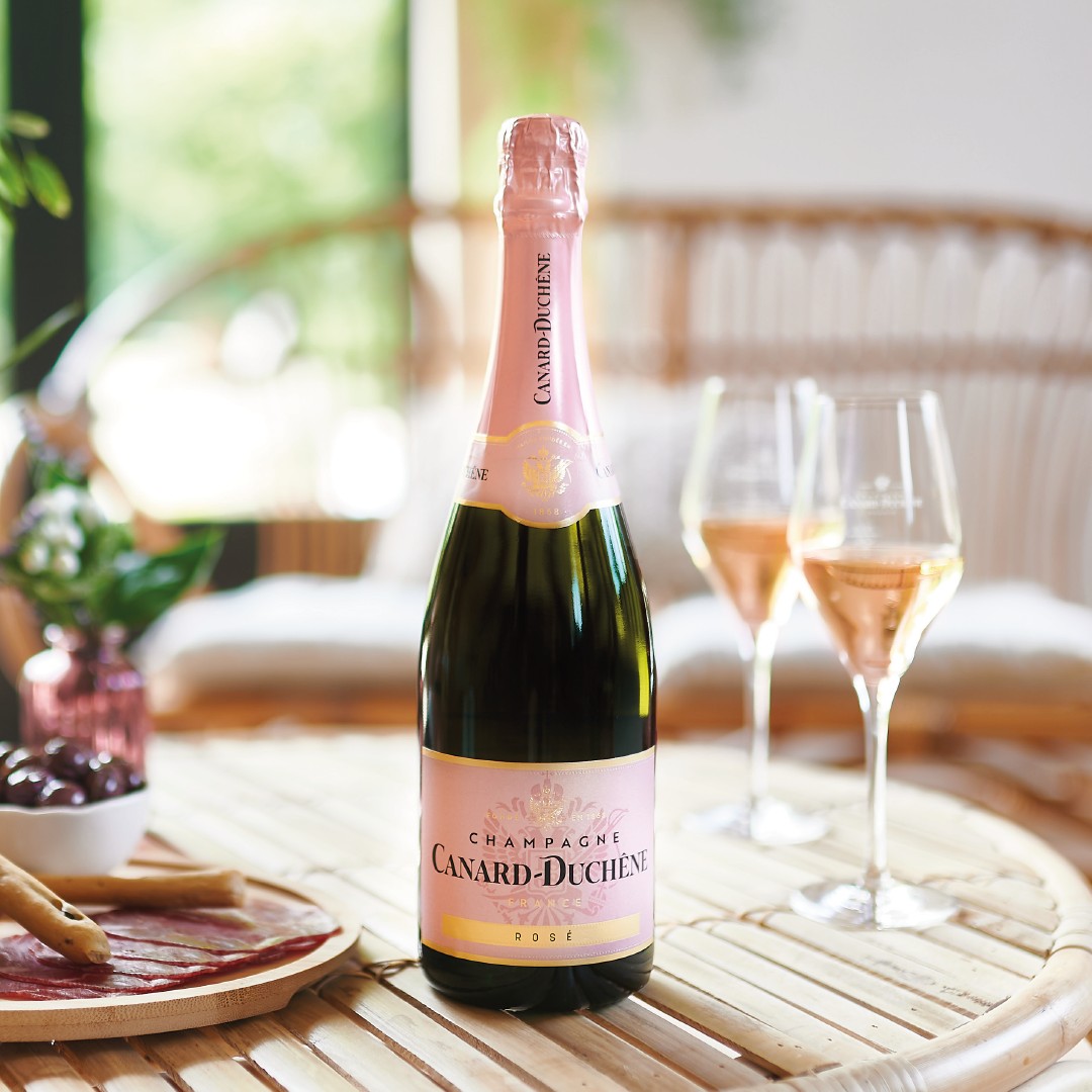 Rượu Champagne Canard-Duchene Rose 1 Rượu Champagne Canard-Duchene Rose