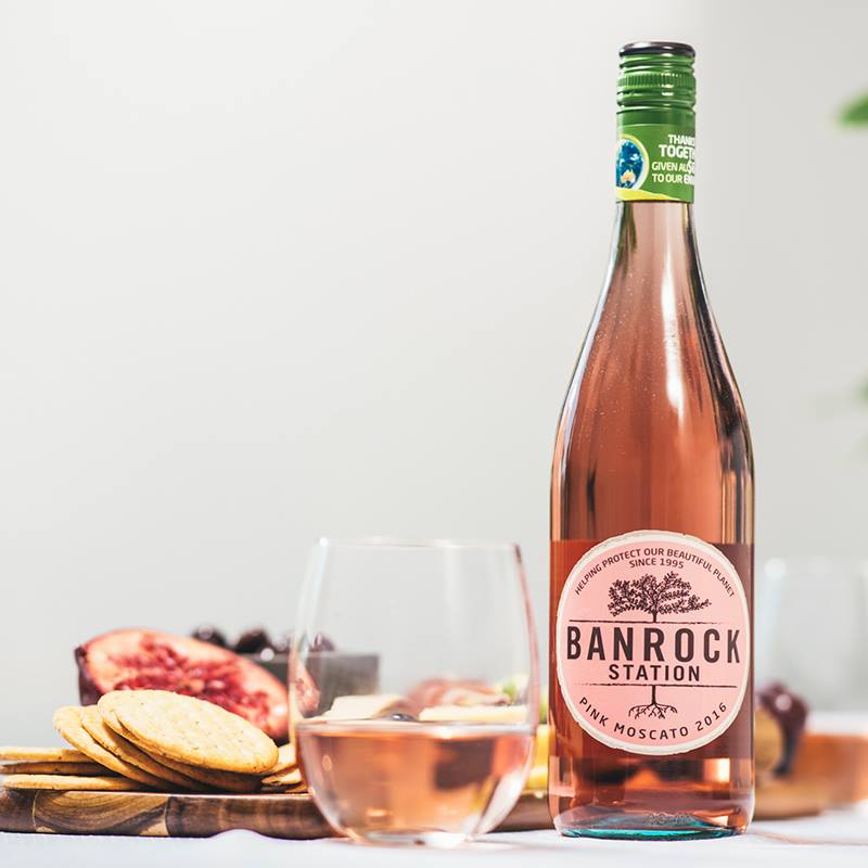 Rượu Vang Banrock Station Pink Moscato