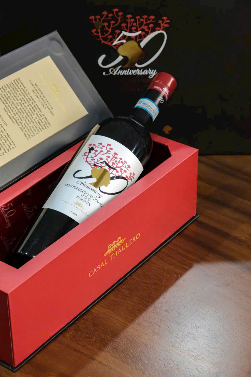 Rượu Vang 50 Anniversary Montepulciano d'Abruzzo DOC Riserva 3 Rượu Vang 50 Anniversary Montepulciano D'Abruzzo DOC Riserva