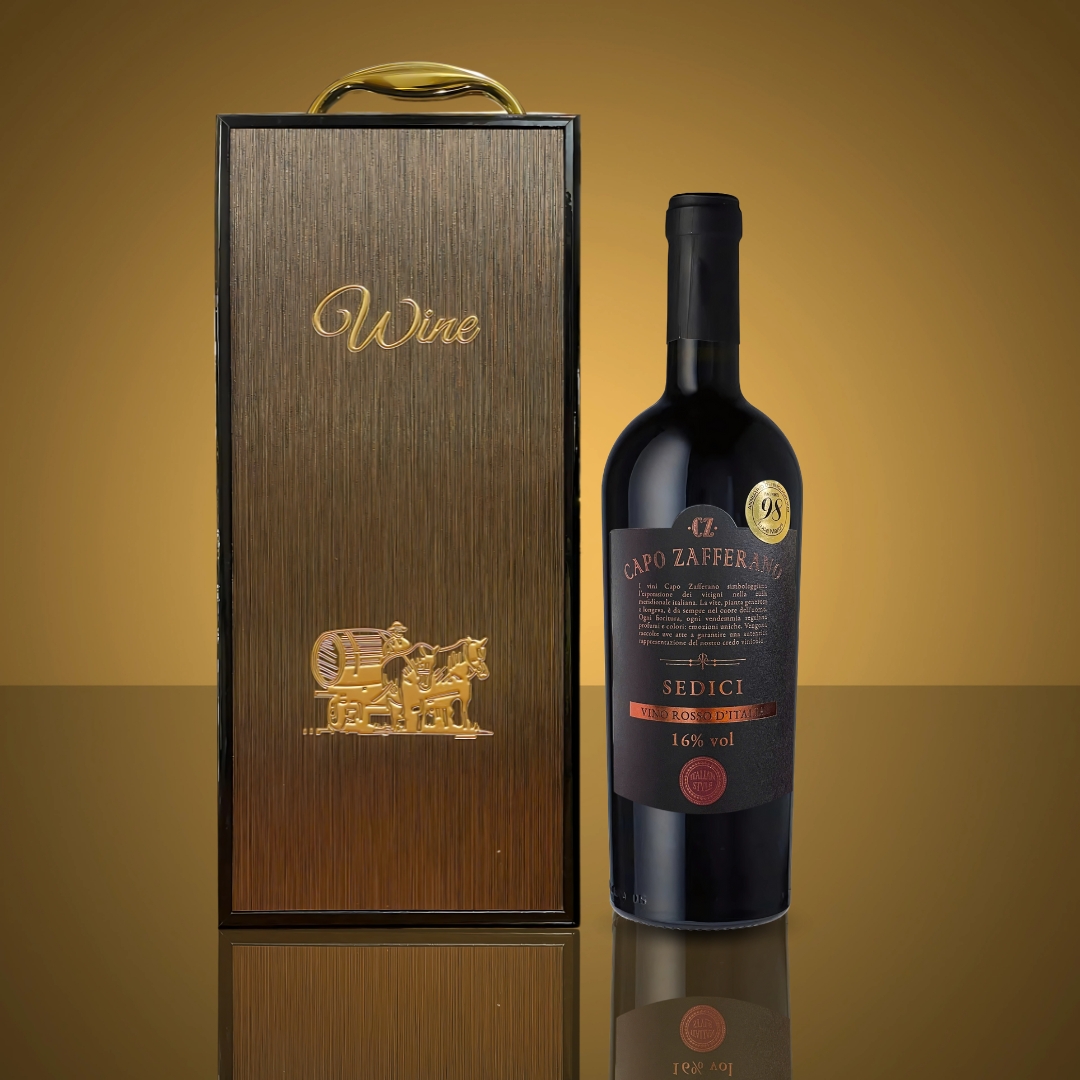 Rượu Vang Capo Zafferano Sedici Rosso 2 Rượu Vang Capo Zafferano Sedici Rosso