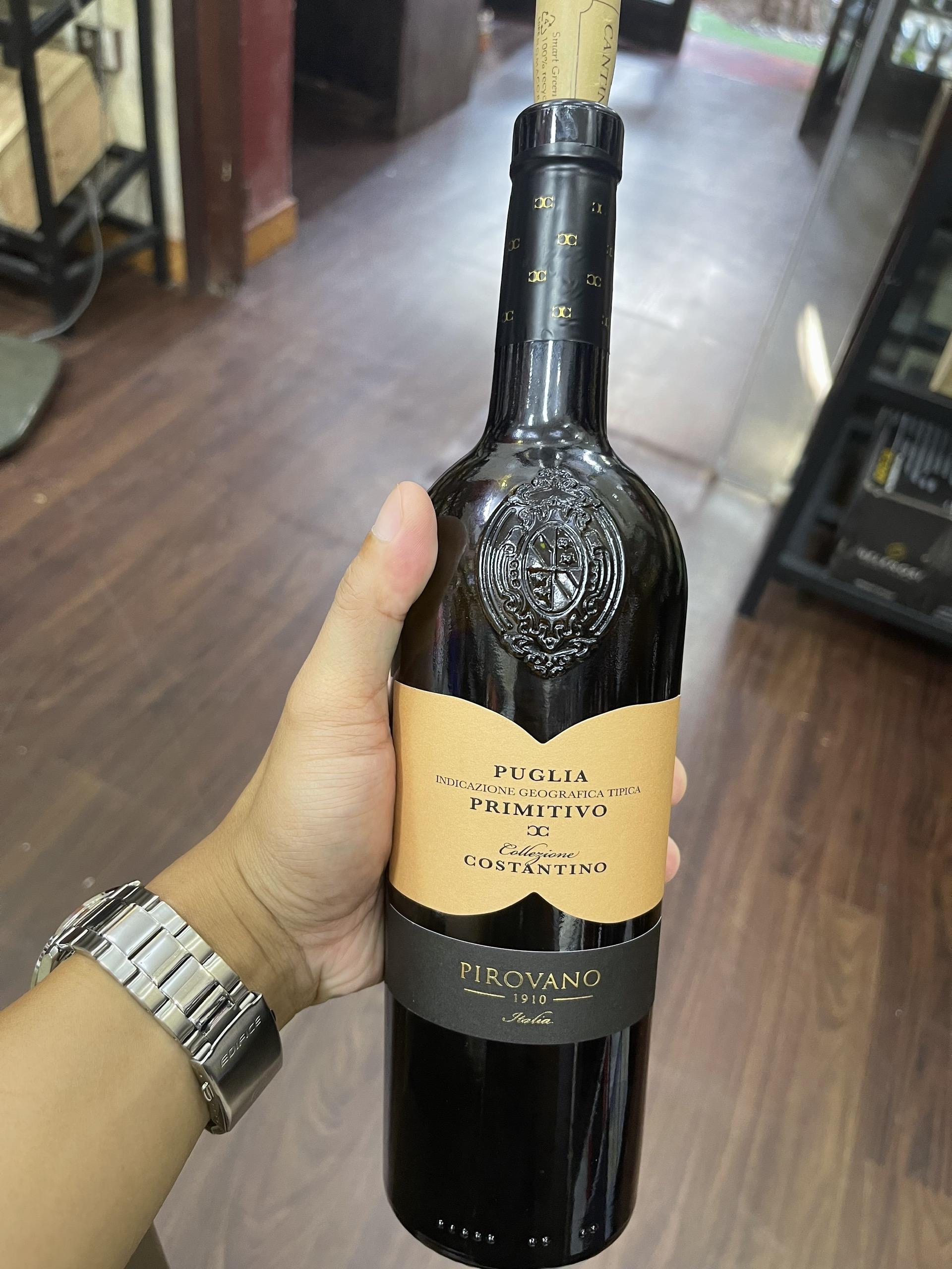 Rượu Vang Pirovano Collezione Primitivo Costantino 1 Rượu Vang Pirovano Collezione Primitivo Costantino