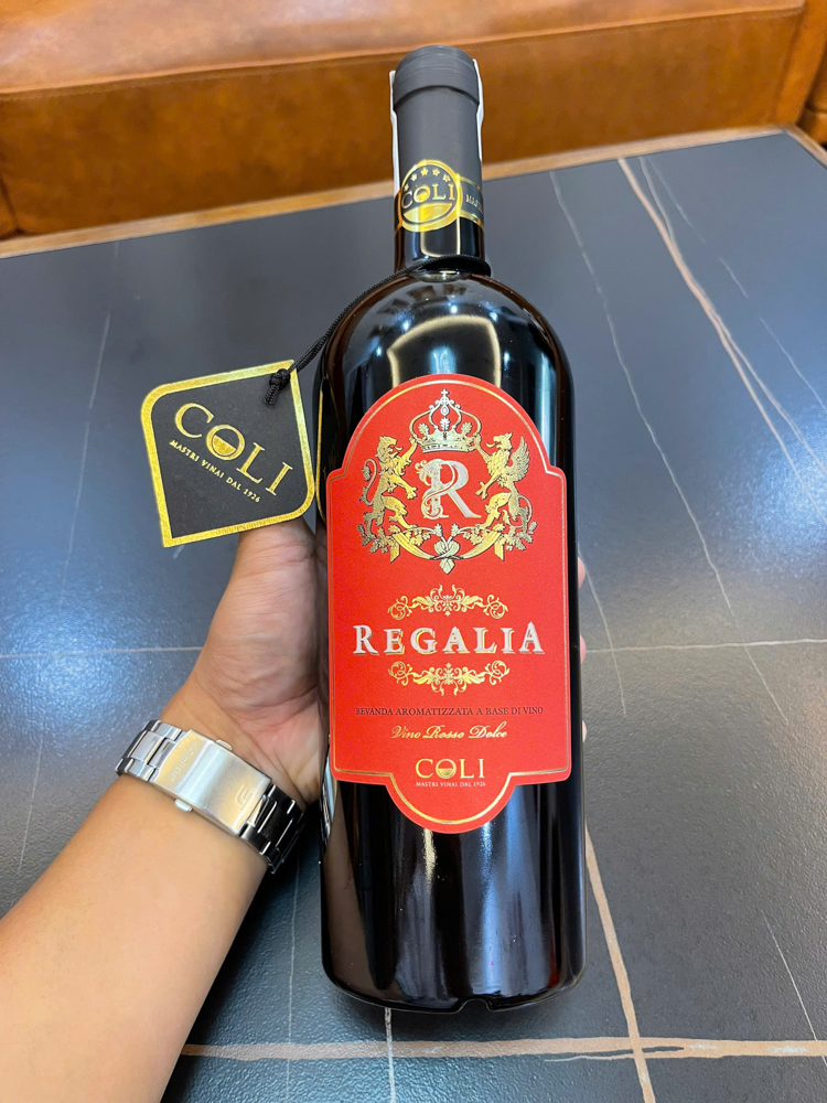 Rượu Vang Regalia Coli Vino Rosso Dolce 1 Rượu Vang Regalia Coli Vino Rosso Dolce