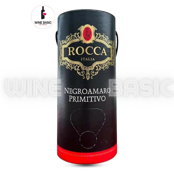 Rượu Vang Bịch Rocca Negroamaro Primitivo 3L