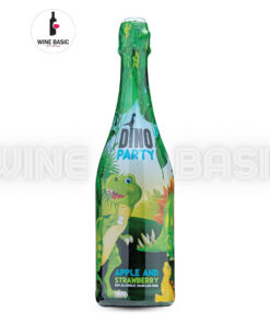 Rượu Vang Nổ Không Cồn Dino Party Apple And Strawberry