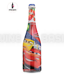 Rượu Vang Nổ Không Cồn Disney Pixar Cars Fizzy Strawberry Apple Splash
