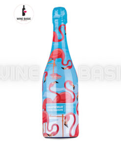 Rượu Vang Nổ Không Cồn Flamingo Grapefruit Pomegranate