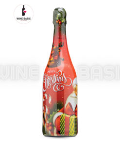Rượu Vang Nổ Không Cồn Merry Christmas Apple