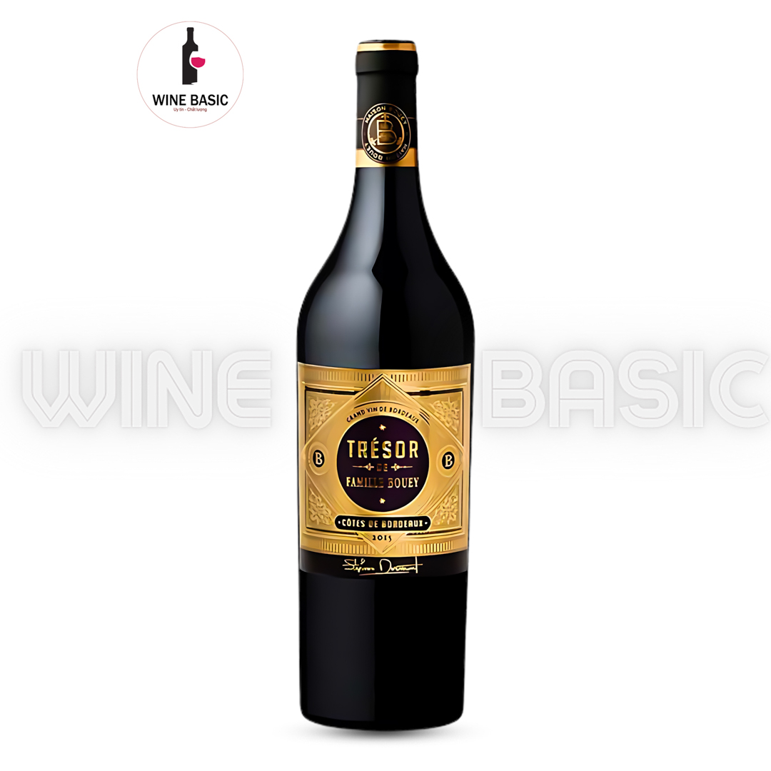 Rượu Vang Tresor De Famille Bouey Red Rượu Vang Tresor De Famille Bouey Red