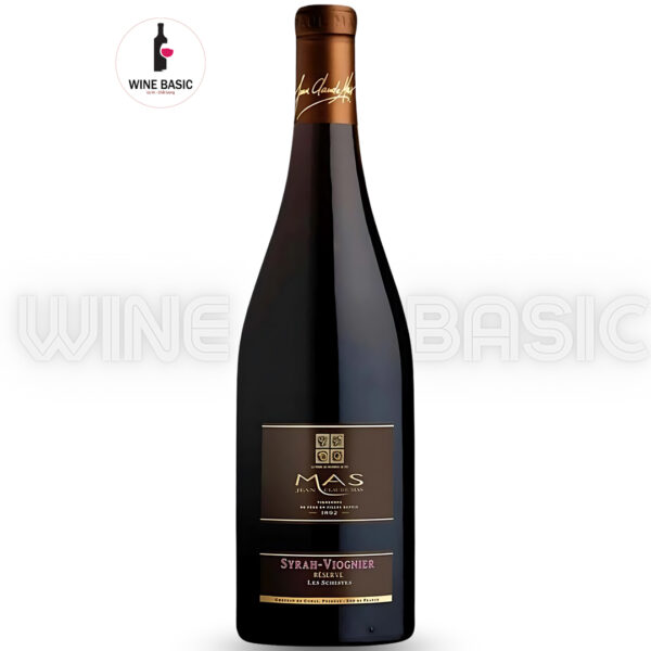 Rượu Vang Jean Claude Mas Syrah Viognier Reserve Les Schistes