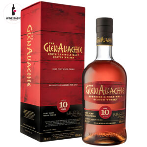 Rượu Whisky GlenAllachie 10 Ruby Port Wood Finish