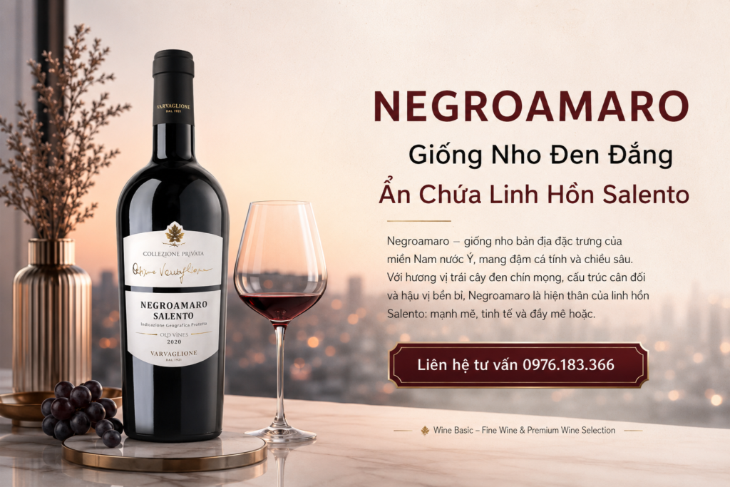 Negroamaro Rượu Vang Ý — Review Chi Tiết Và Các Chai Ngon Nhất 6 Negroamaro rượu vang ý