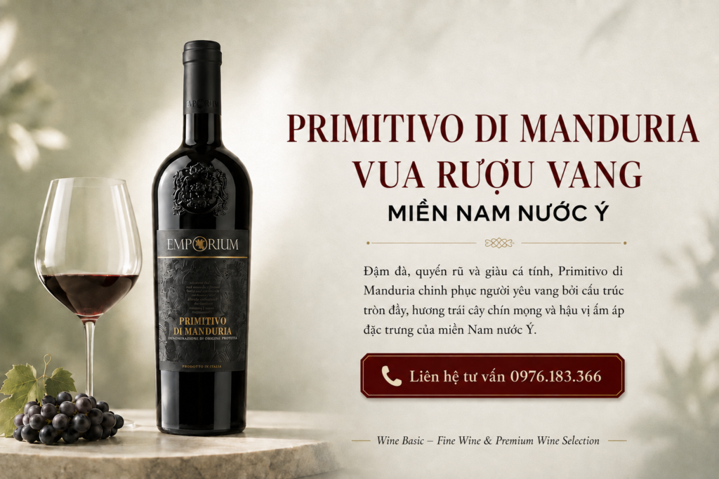 Primitivo di Manduria — Vua Rượu Vang Miền Nam Nước Ý 6 Primitivo di Manduria