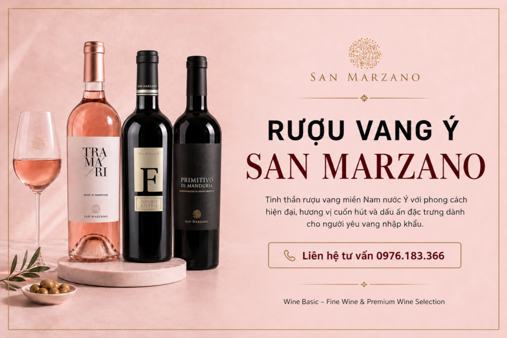 Rượu Vang San Marzano — Review Chi Tiết Từng Dòng & Bảng Giá 2026 9 Ruou Vang San Marzano 1