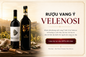 Velenosi rượu vang ý.