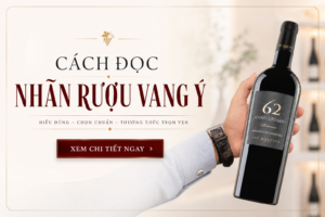 cách đọc nhãn rượu vang ý