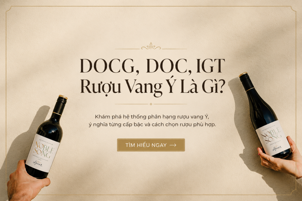 docg doc igt rượu vang ý là gì