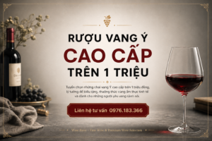 rượu vang ý cao cấp