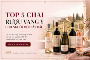 rượu vang ý cho người mới