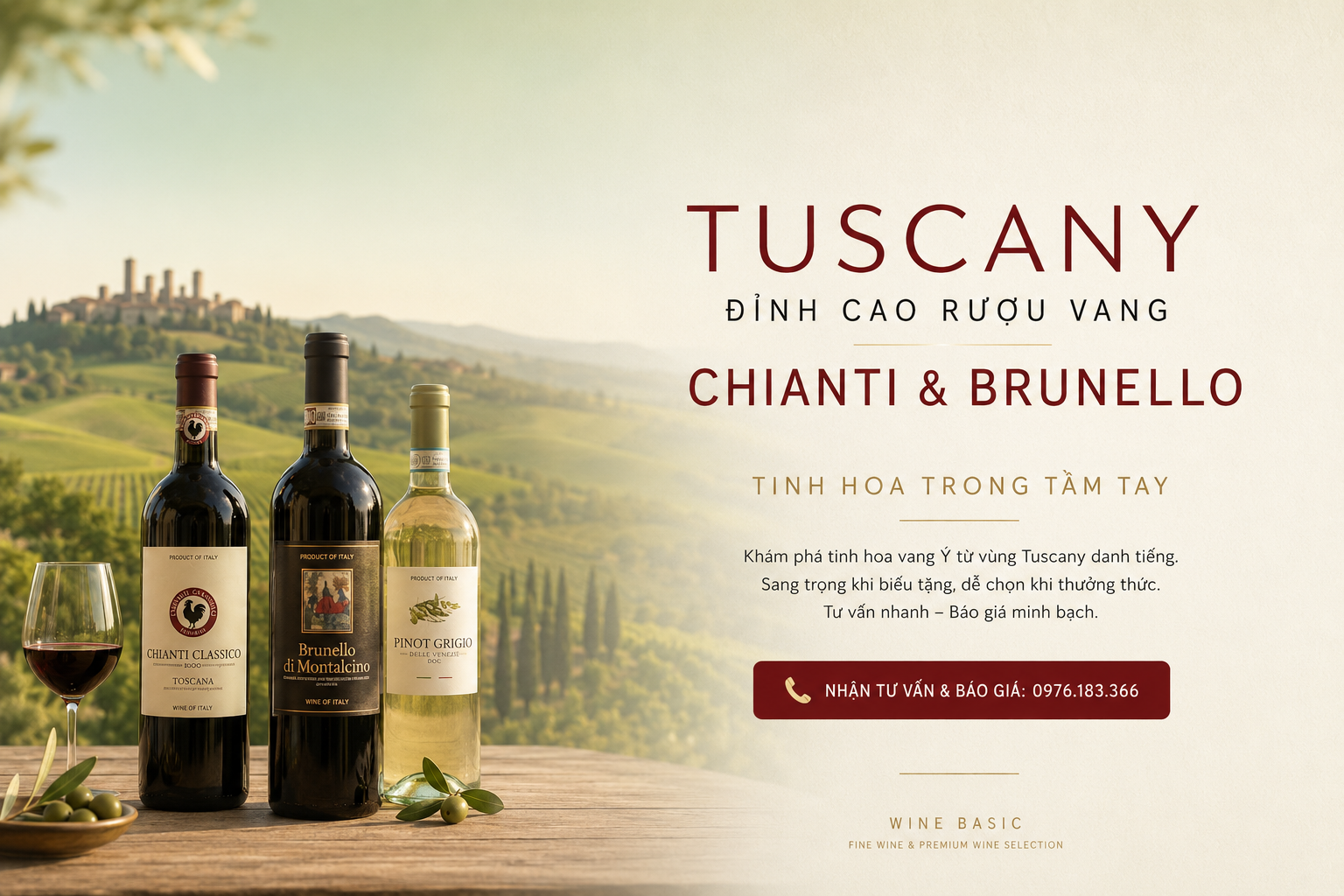 Rượu Vang Tuscany