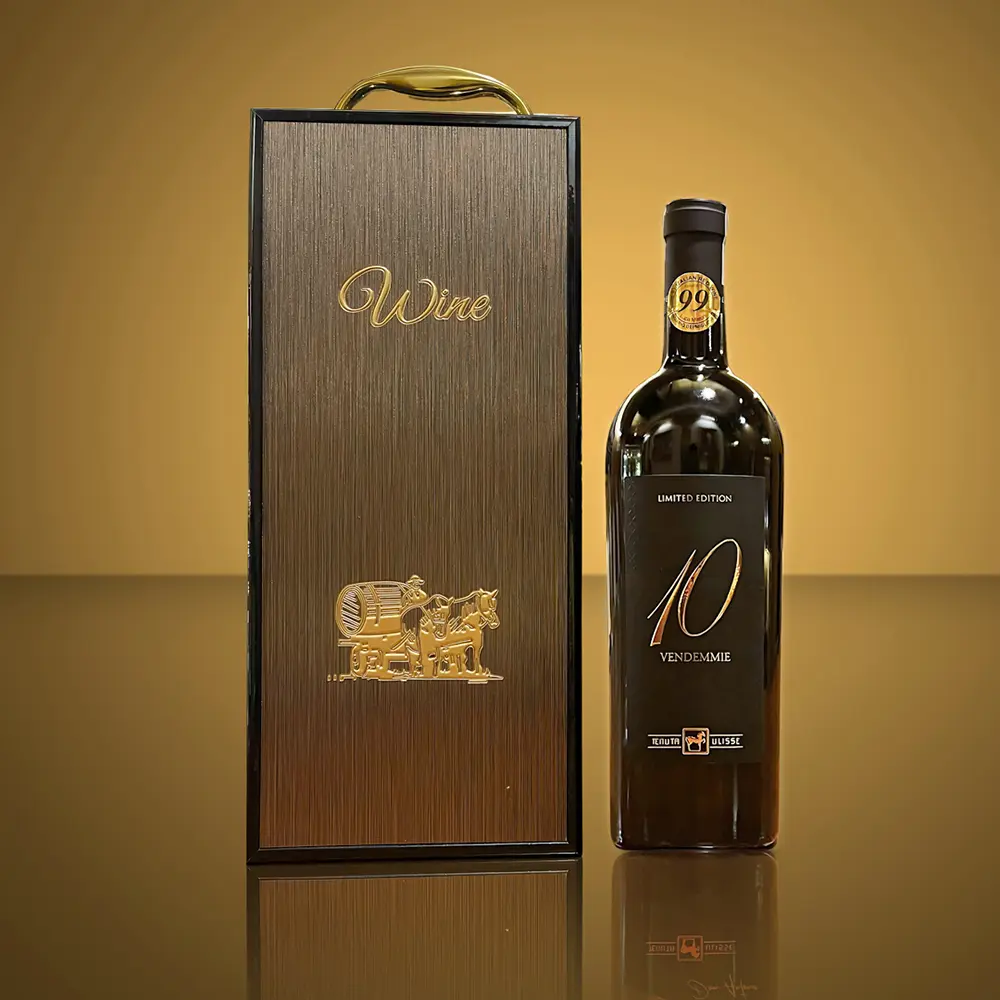 Hộp 1 Chai Rượu Vang 10 VENDEMMIE Tenuta Ulisse 1 Hộp 1 Chai Rượu Vang 10 Vendemmie Tenuta Ulisse – Ý