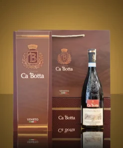 Hộp 1 Chai Rượu Vang Ca' Botta Costa Rossa Valpolicella Ripasso