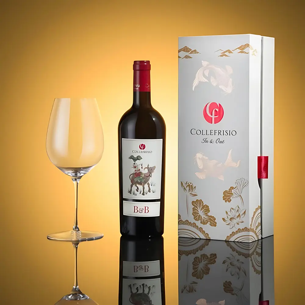 Hộp 1 Chai Rượu Vang CF Collefrisio B&B 1 Hộp 1 Chai Rượu Vang CF Collefrisio B&B – Ý