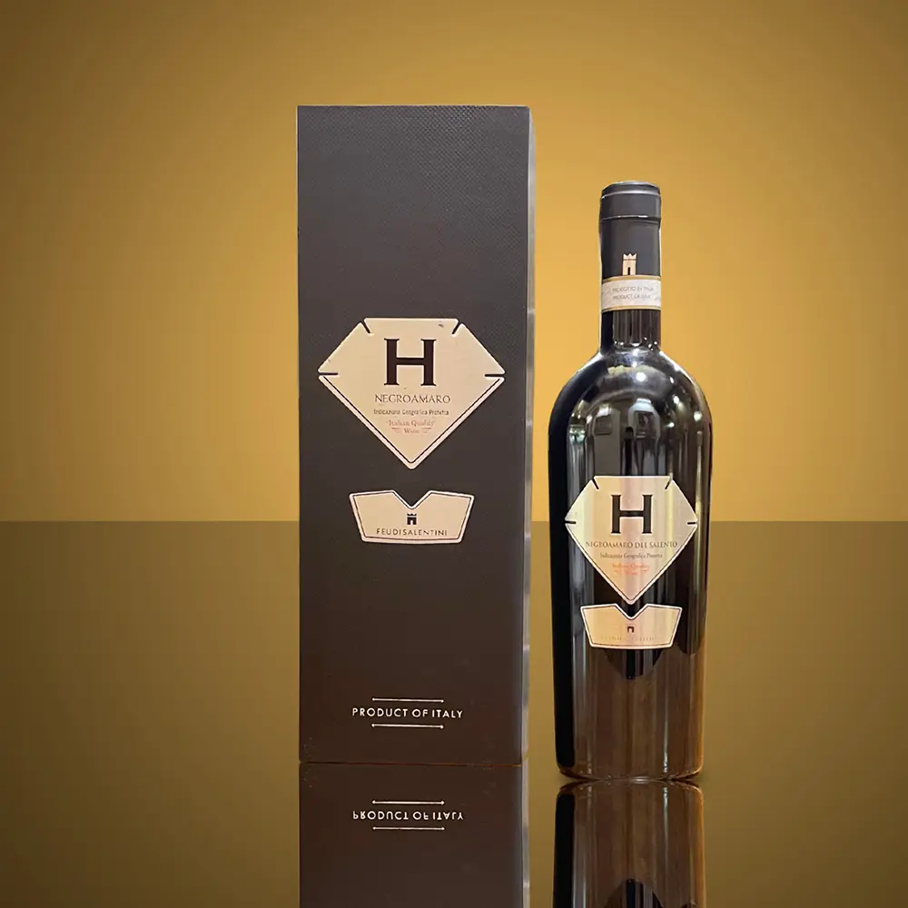 Hộp 1 Chai Rượu Vang H Negroamaro Del Salento 1 Hộp 1 Chai Rượu Vang H Negroamaro Del Salento