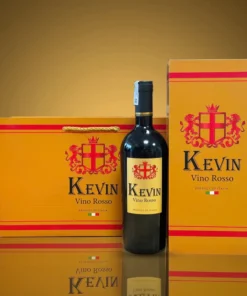 Hộp 1 Chai Rượu Vang Kevin Vino Rosso