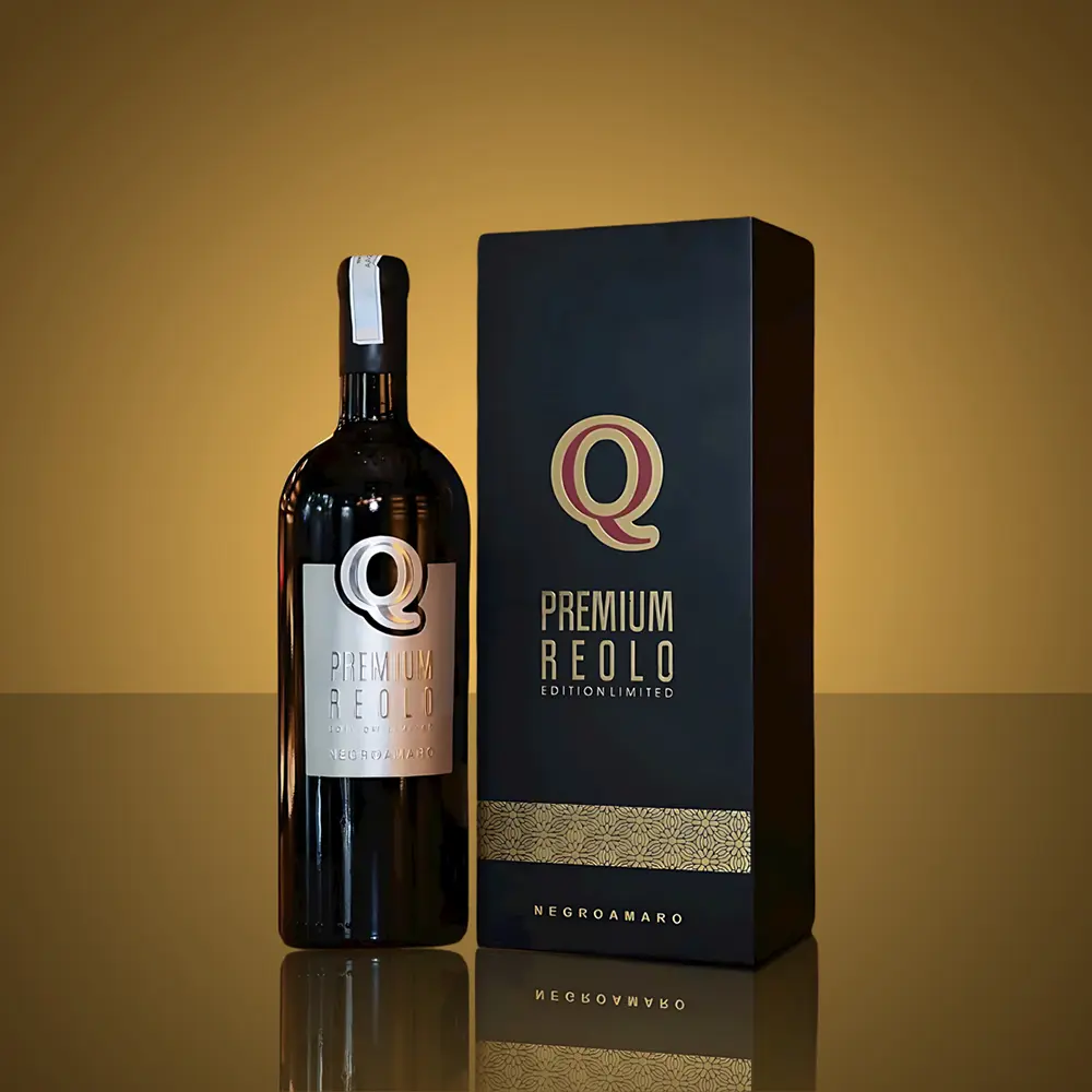 Hộp 1 Chai Rượu Vang Q Premium Reolo 1 Hộp 1 Chai Rượu Vang Q Premium Reolo