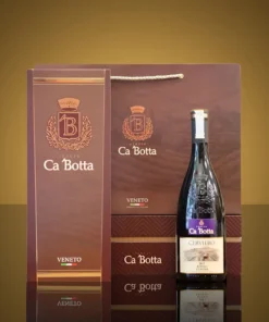 Hộp 1 Chai Rượu Vang Tenute Ca' Botta Cerviero Rosso Veneto