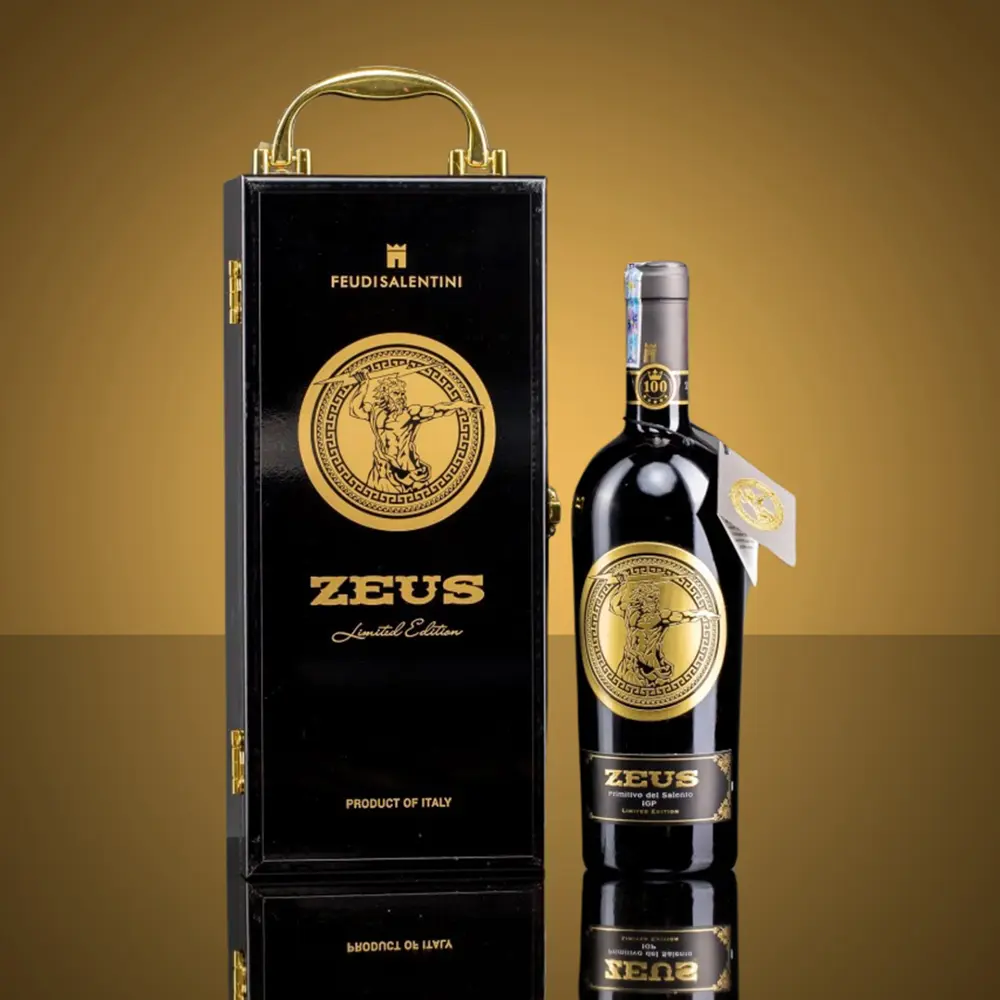 Hộp 1 Chai Rượu Vang Zeus Primitivo Del Salento 1 Hộp 1 Chai Rượu Vang Zeus Primitivo Del Salento