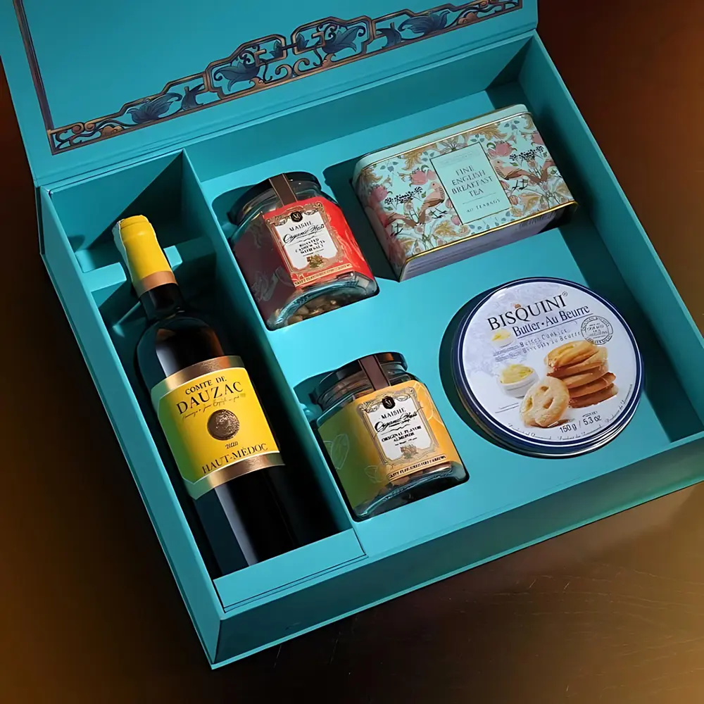 Hộp Quà An Khang-Comte de Dauzac Haut-Médoc 1 Hộp Quà An Khang-Comte de Dauzac Haut-Médoc