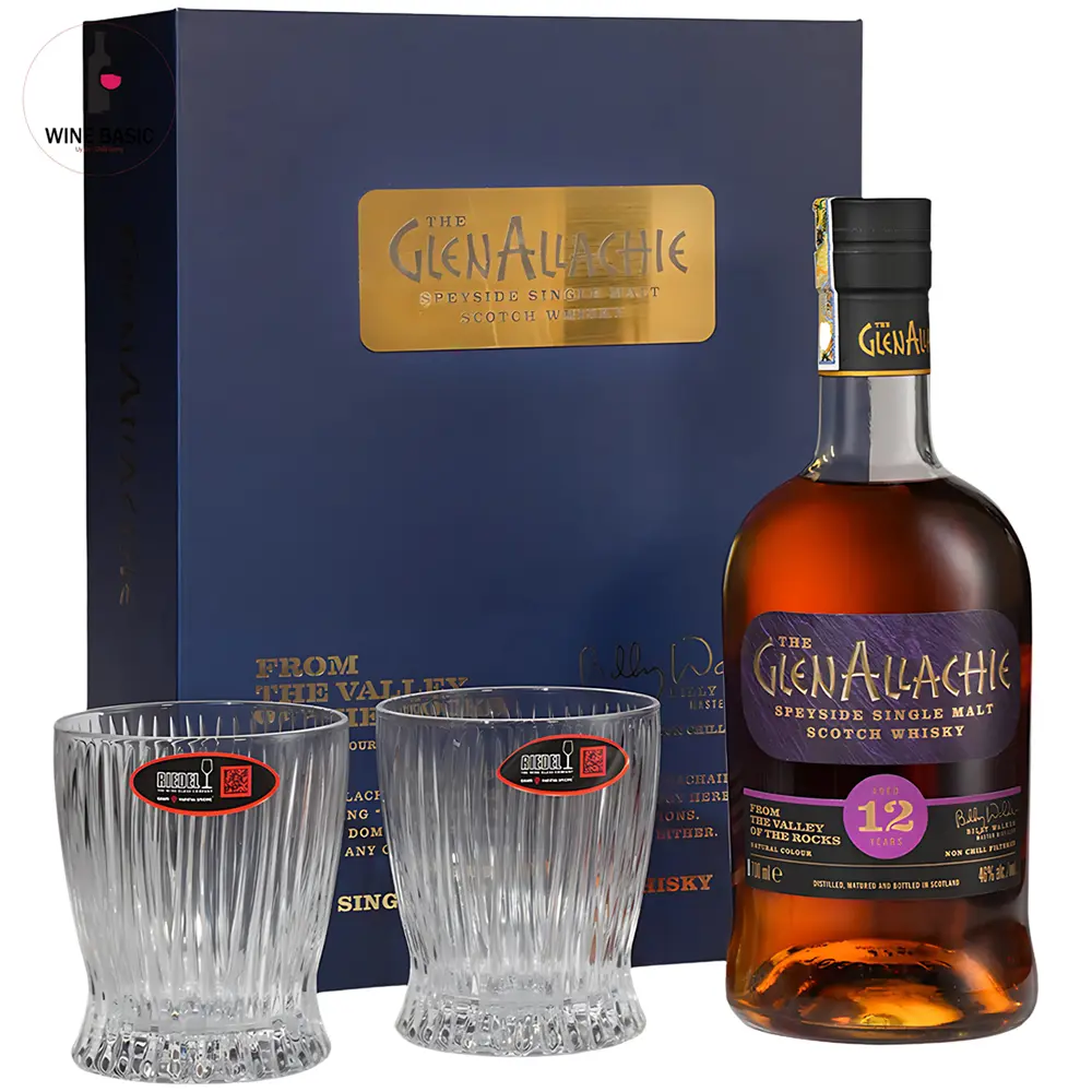 Hộp Quà Tặng Rượu Whisky Glenallachie 12 1 Hộp Quà Tặng Rượu Whisky Glenallachie 12 – 700ml – Scotland
