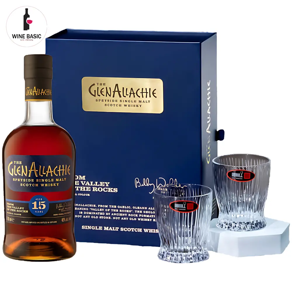 Hộp Quà Tặng Rượu Whisky Glenallachie 15 1 Hộp Quà Tặng Rượu Whisky Glenallachie 15 – 700ml – Scotland