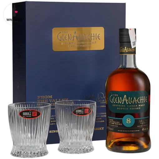 Hộp Quà Tặng Rượu Whisky Glenallachie 8 Year Old – 700ml – Scotland