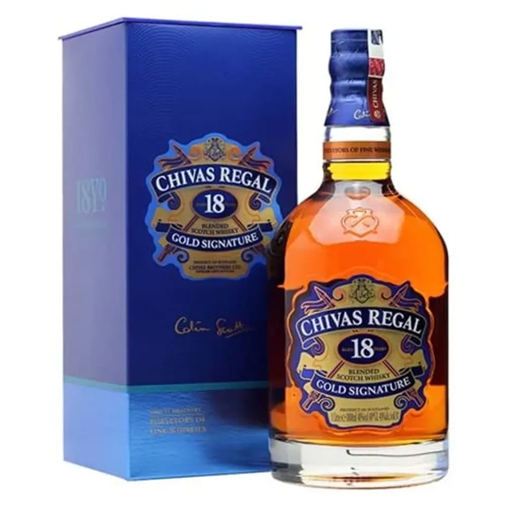 Rượu CHIVAS 18 NĂM 1 LIT 1 Rượu Chivas 18 Năm 1 Lit – 1000ml – Scotland
