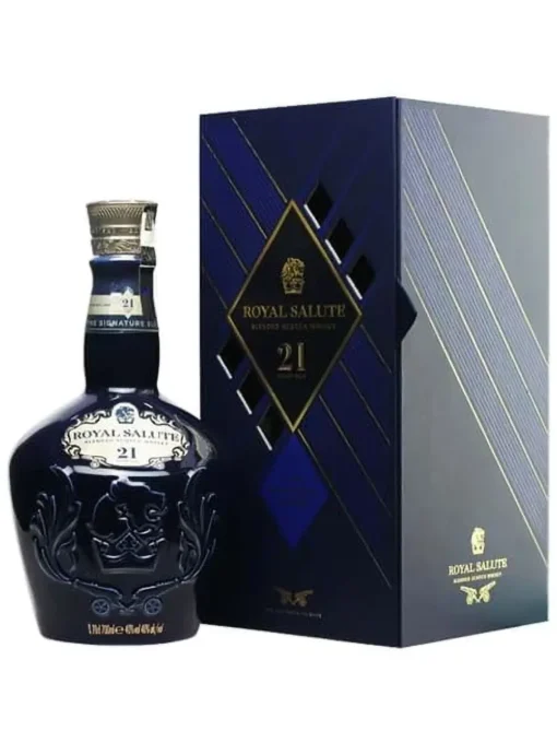 Bộ sưu tập rượu vang và rượu mạnh 23 Rượu Chivas 21 Năm - Royal Salute 21 – 700ml – Scotland
