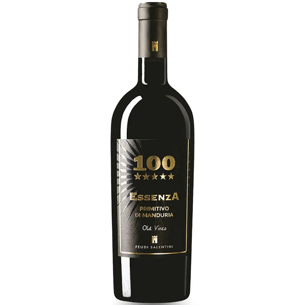 Rượu Vang 100 Essenza Primitivo di Manduria 1 Rượu Vang 100 Essenza Primitivo di Manduria – 750ml – Ý