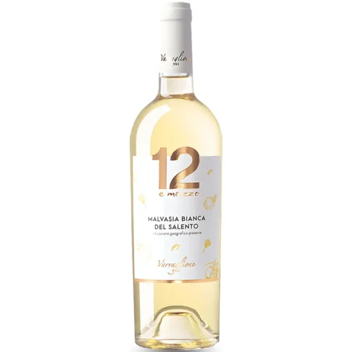 Bộ sưu tập rượu vang và rượu mạnh 22 Rượu Vang 12 E Mezzo Malvasia – 750ml – Ý