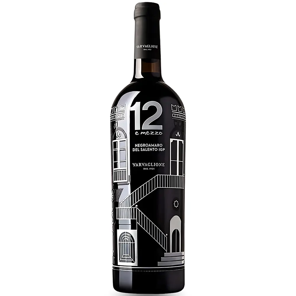 Rượu Vang 12 E Mezzo Masseria Negroamaro 1 Rượu Vang 12 E Mezzo Masseria Negroamaro – 750ml – Ý