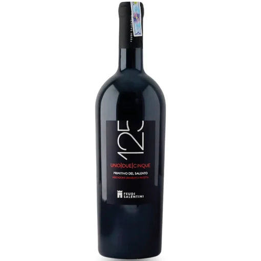 Bộ sưu tập rượu vang và rượu mạnh 20 Rượu Vang 125 Primitivo Del Salento 14 độ – 750ml – Ý