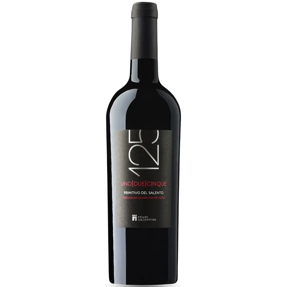 Rượu Vang 125 Primitivo Del Salento 1 Rượu Vang 125 Primitivo Del Salento – 750ml – Ý